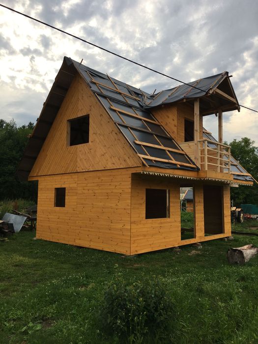 Dom drewniany modułowy
