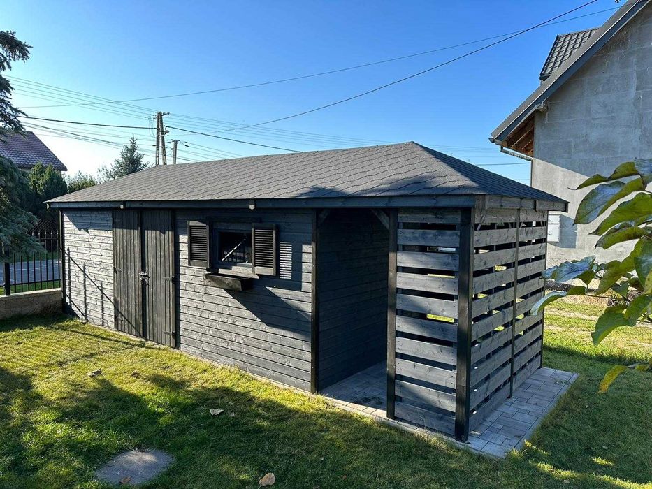 Domek ogrodowy 3x8 Altana Producent Wiaty Gospodarczy Narzędziowy