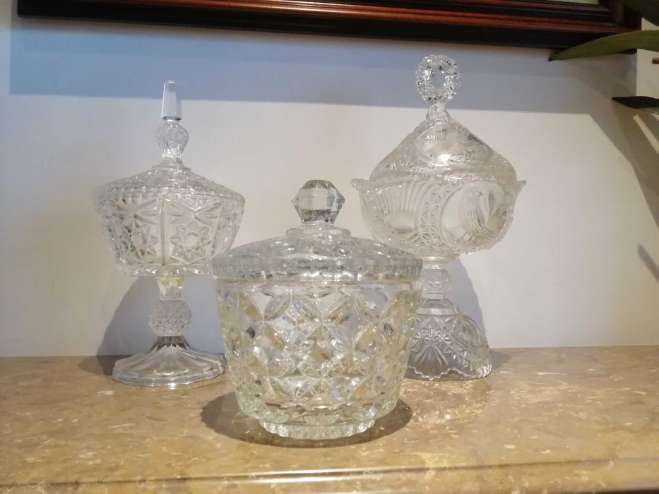 Bomboneiras de cristal ou vidro