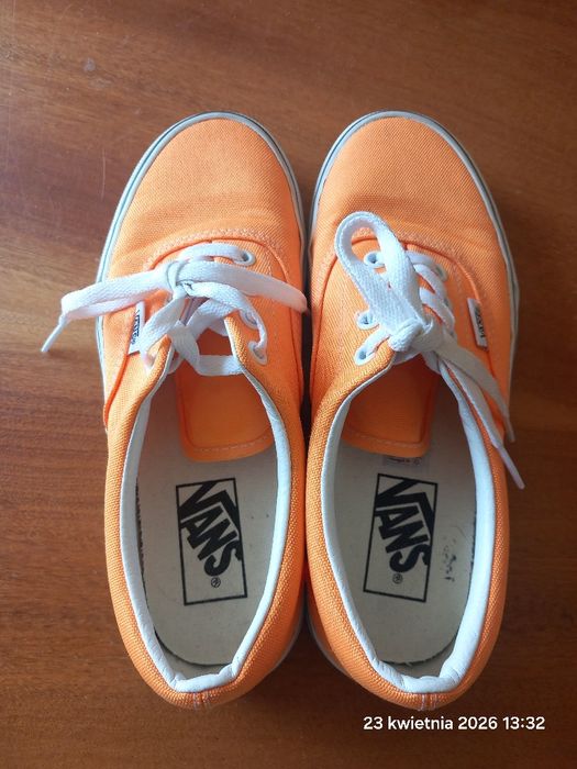 Nowe Vansy unisex 36,5 pomarańczowe 23cm