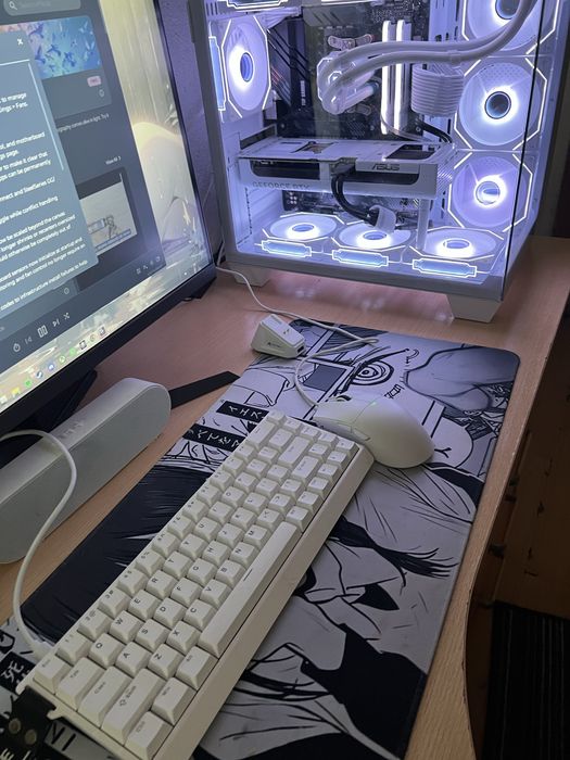 PC Gamer montado com todos os perifericos
