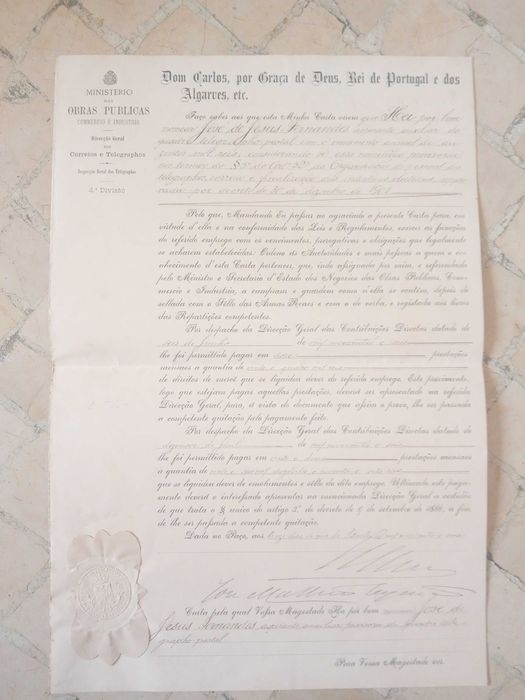 Diplomas diversos e antigos