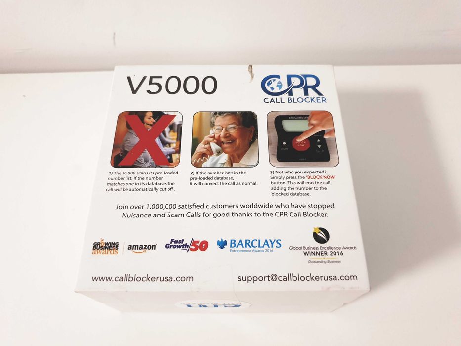 Blokada połączeń telefonicznych CPR V5000