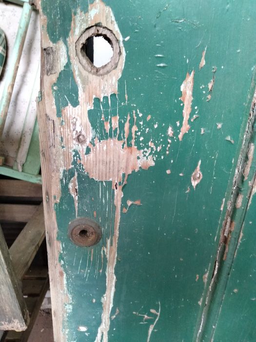 Porta rústica com história