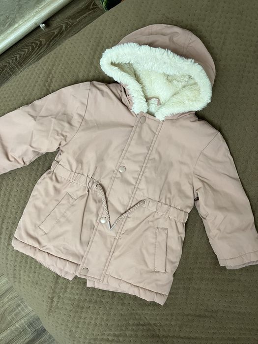 Зимова куртка парка для дівчинки 12-18 міс 86 рлзмір