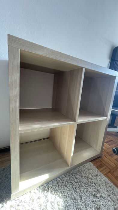 Estante 4 Cubos Kallax Beje