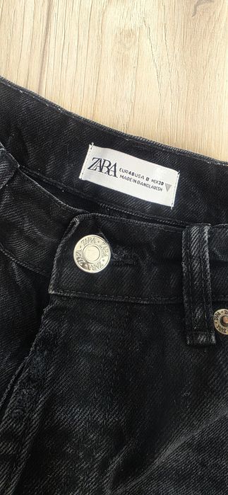 Szorty spodenki jeansowe Zara czarne L