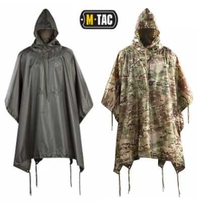 M-Tac пончо/плащ/намет тактичне універсальне Olive, Multicam