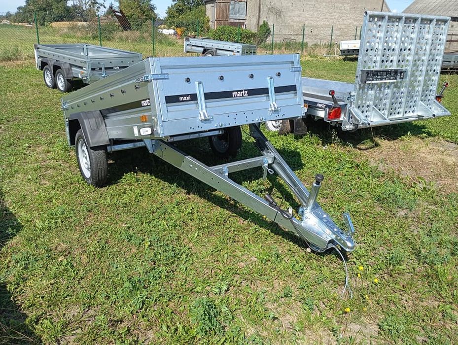 Przyczepa samochodowa Martz kiper Maxi 264x126x41 przyczepka przyczepy