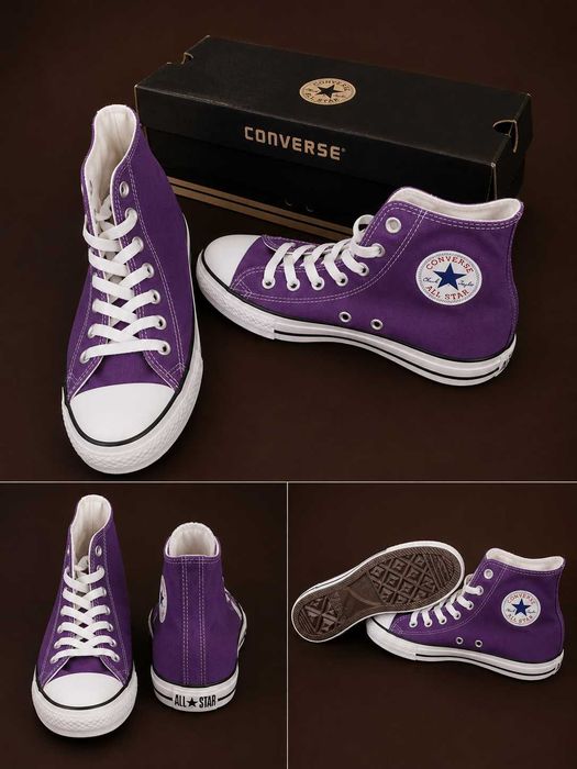 Converse Chuck Taylor All Star Hi – Purple - buty przywiezione z USA