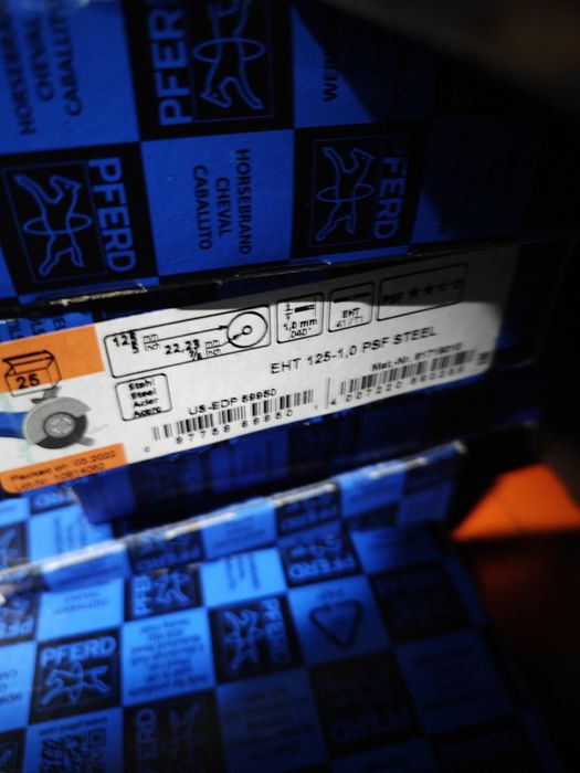 Tarcze pferd 125x1mm