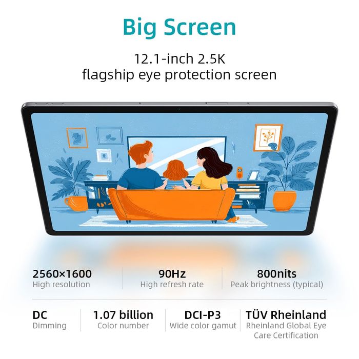 Lenovo XiaoXin Pad 12.1 2025 128 ГБ / 8 ГБ