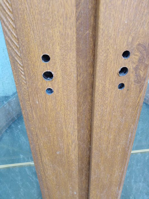 Okno złoty dąb 144x116