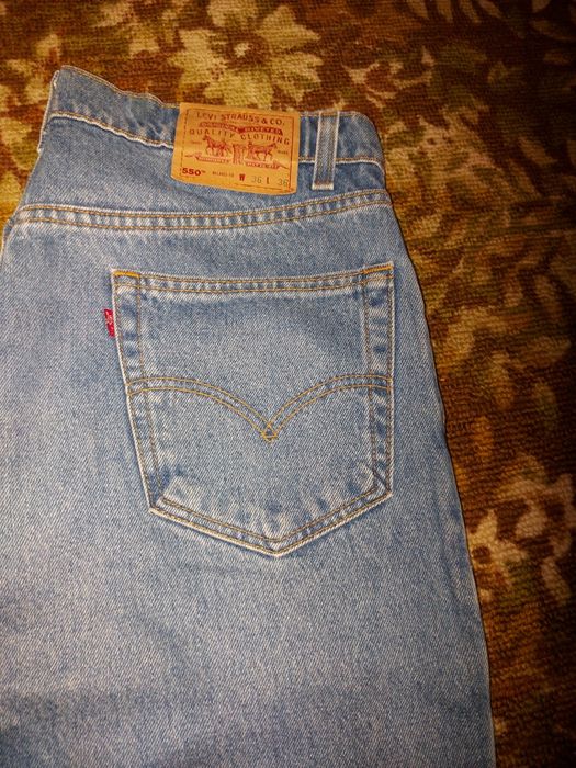 Джинси Levis 550, оригінал, зроблено у США, 36 розмір