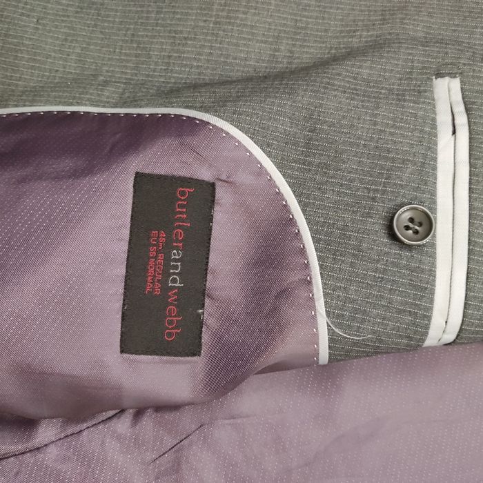 Okazja! Elegancka marynarka Butler and Webb Rozmiar 56. Stan bardzo do