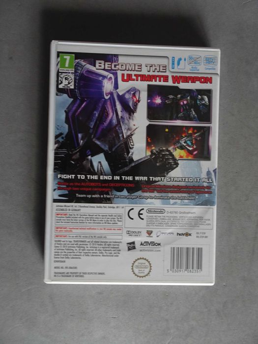 Jogo WII - Transformers - Cybertron Adventures