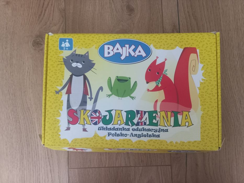 Gra edukacyjna skojarzenia polsko-angielska