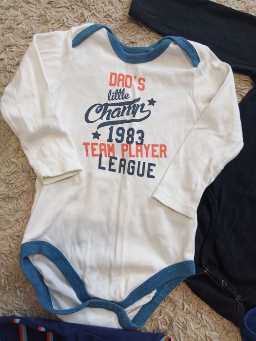 Бодіки для хлопчика 3, 6, 9, 12, 18, 24місяців