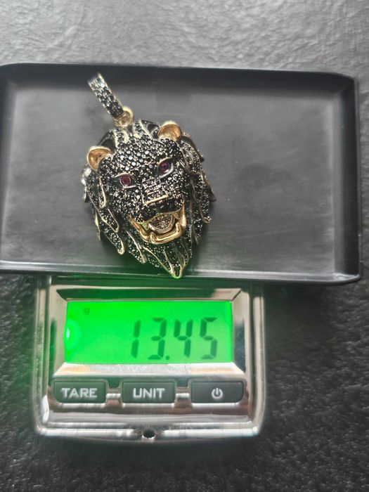 Piekna zlota zawieszka proba 585 waga 13,45 nowa