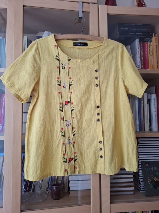 Bluzka  z naturalnego materiału XL