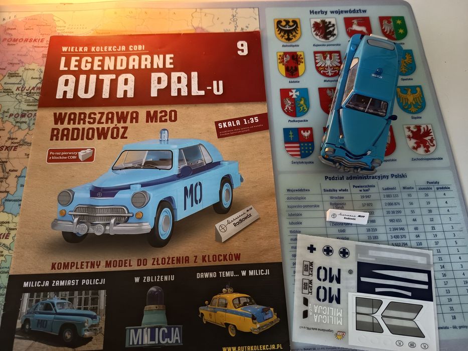Cobi M20 warszawa radiowóz