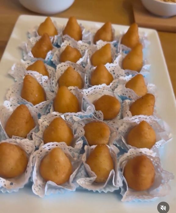 Salgados  artesanal com sabor especial do Brasil