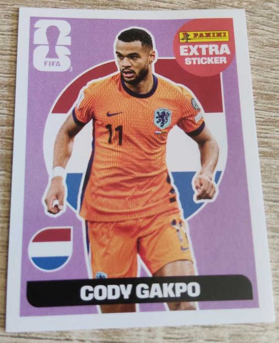 Cromo Mundial Futebol Extra Sticker