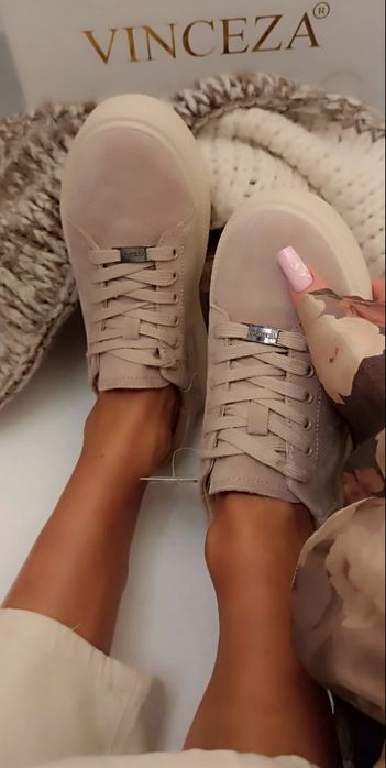 Hit. Skórzane sneakersy jakości Premium