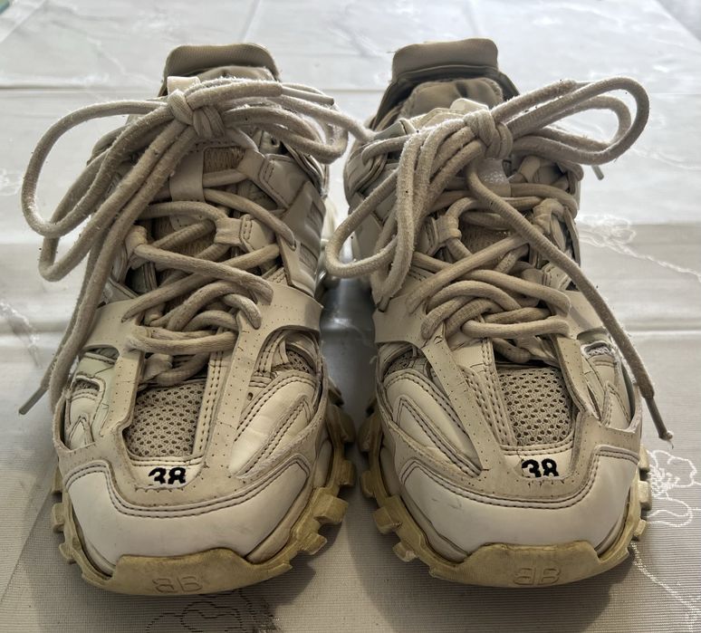 Balenciaga track white
