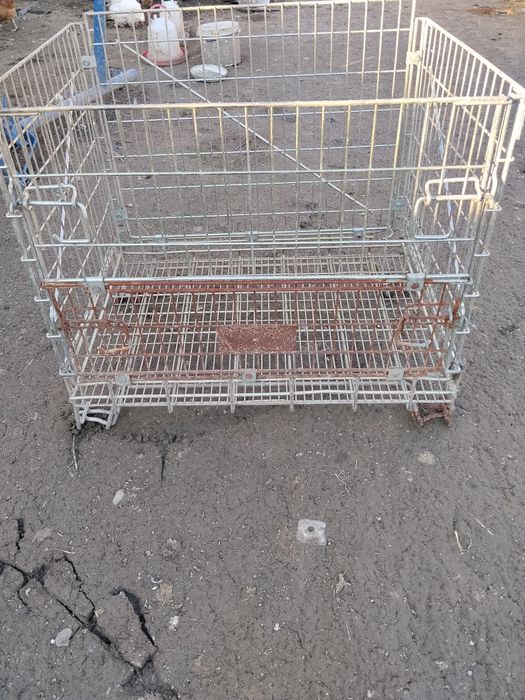 Kosz paleta kontener metalowy