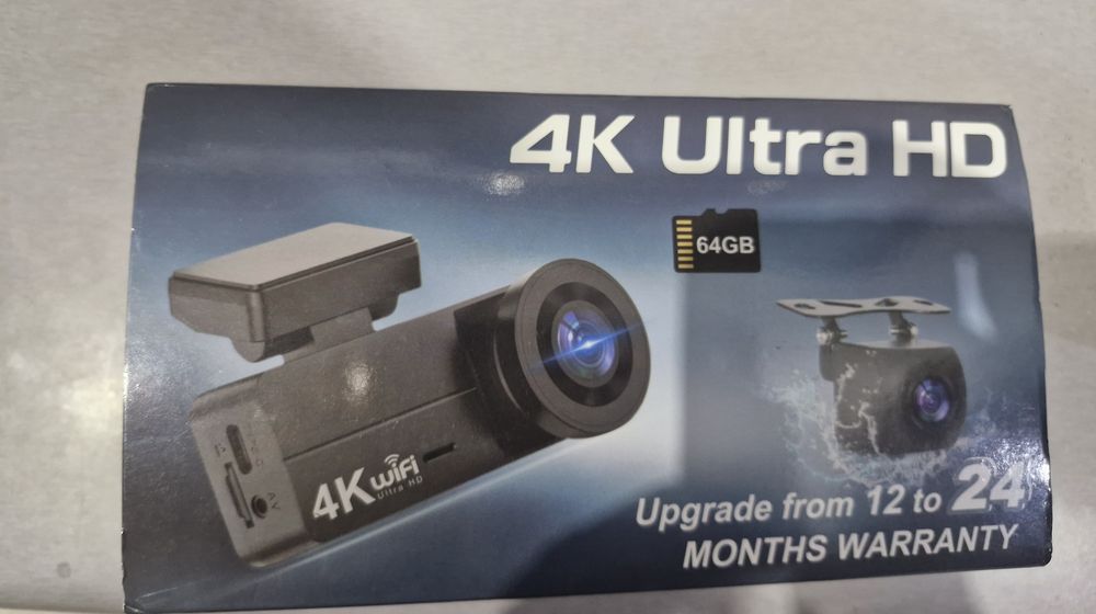 Kamera samochodowa wideorejstrator 4K NOWA