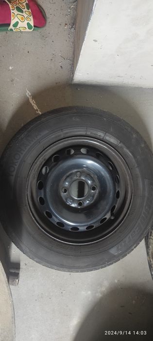 Felgi stalowe 4x100 Renault Megane z oponamiI