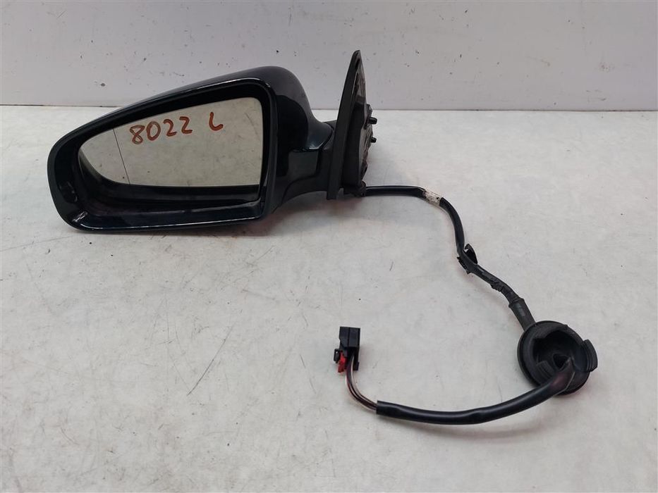 Lusterko lewe elektryczne Audi A6 C6 2004-2011 LZ6E ZIELONY 5 PINÓW