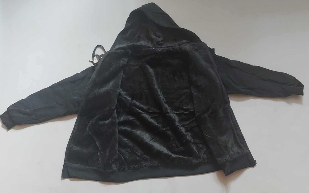 BLUZA MĘSKA Ocieplana futerkiem kieszenie na zamek Dunauone r. 4XL-130