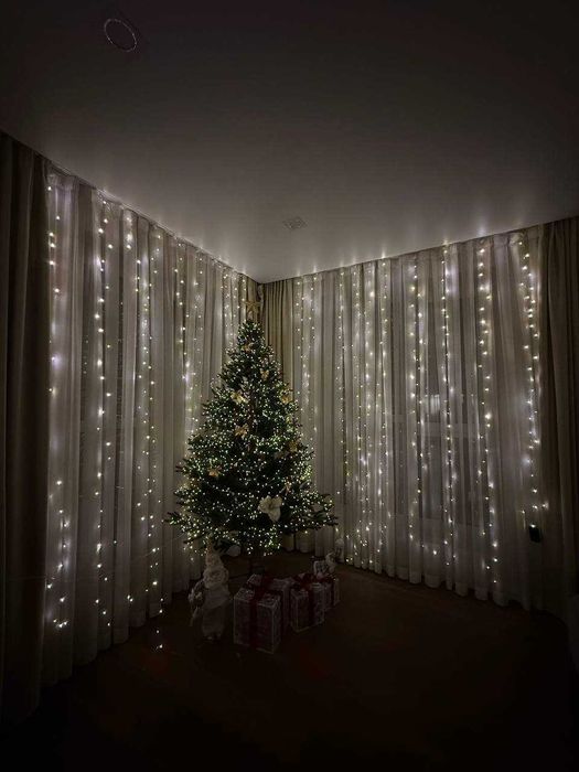 Гірлянда, гірлянда штора, герлянда, гірлянда роса