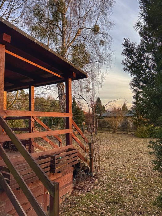 Dzialka z domkiem rod komorow (rezerwacja)