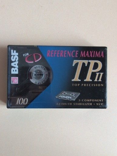 Kaseta magnetofonowa BASF TP II 90 Reference maxima