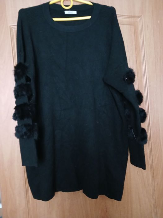 Большой размер! Джемпер свитер кофта туника