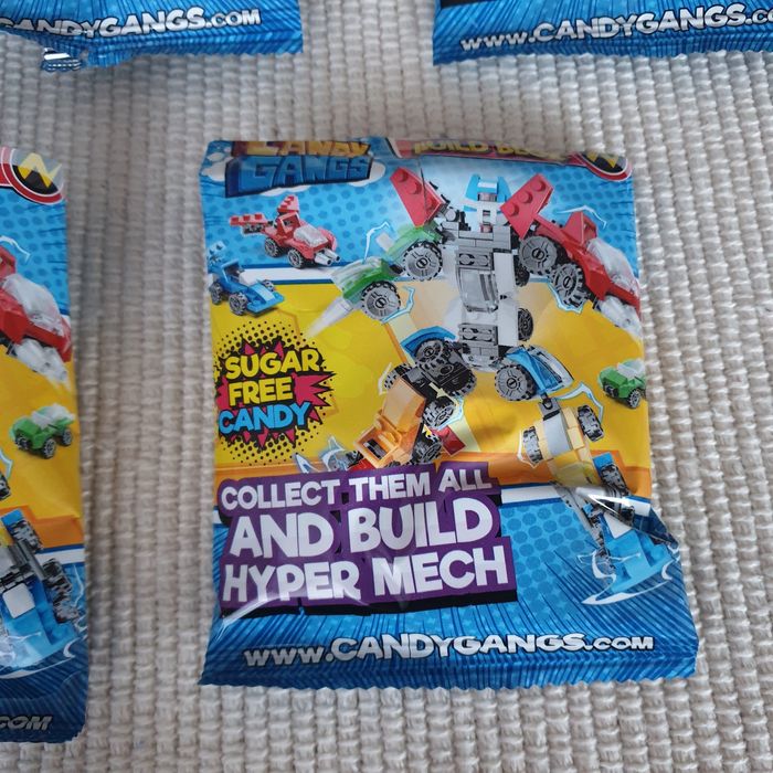 Candy Gangs and build Hyper Mech klocki autka