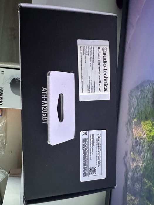 Słuchawki nauszne AUDIO-TECHNICA ATH-M20X Czarny