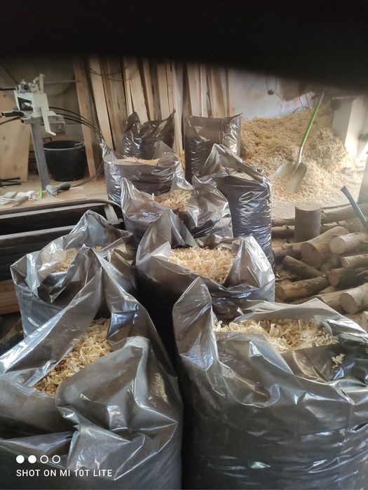 Trociny wiory na sciółke