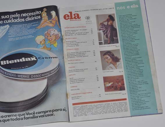 Revista Ela com o Rei Carlos III de Inglaterra