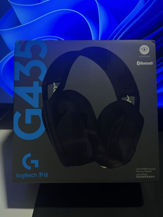 Ігрові навушники logitech g435, игровые наушники логитеч