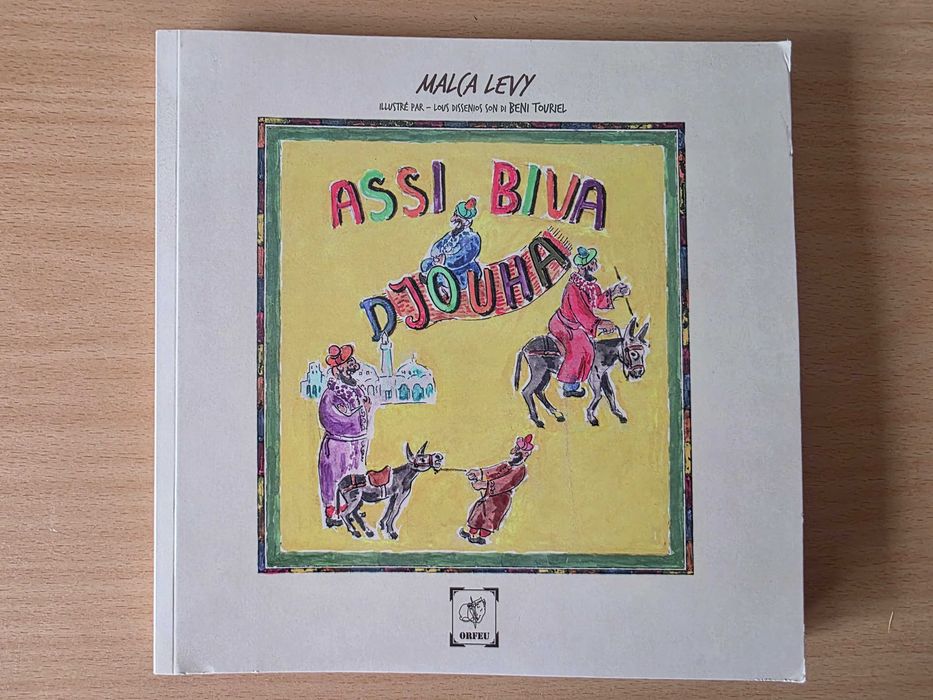 Livro infantil "Assi Biva Djovha" de Malca Levy