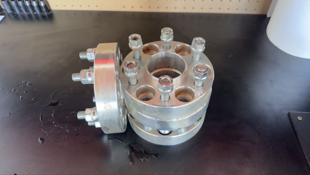 Espaçadores 30mm Nissan Navara D40 6x114.3