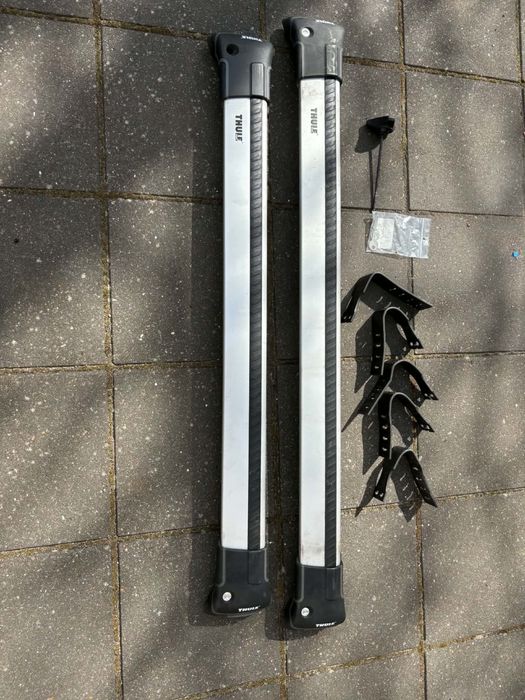 Bagażnik dachowy Thule 958500 WingBar Edge – Ciche belki aerodynamiczne