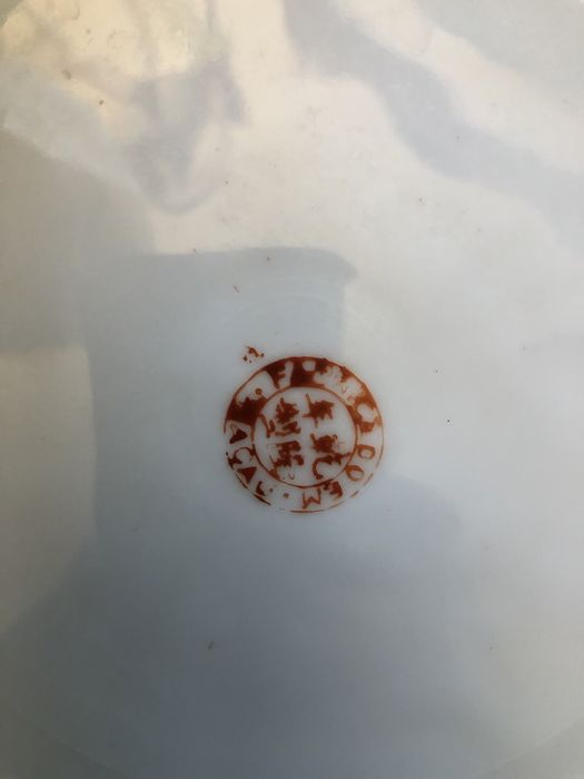 Pratos decorativos de louça chinesa