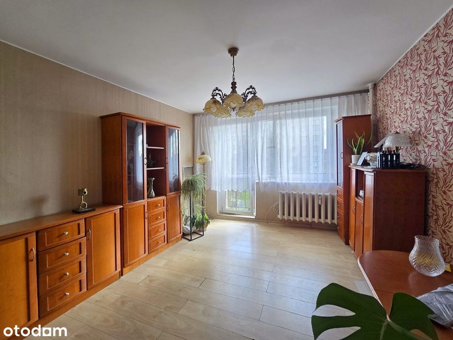 Chorzów, 3 pokoje z balkonem w bloku z CO, bez prowizji