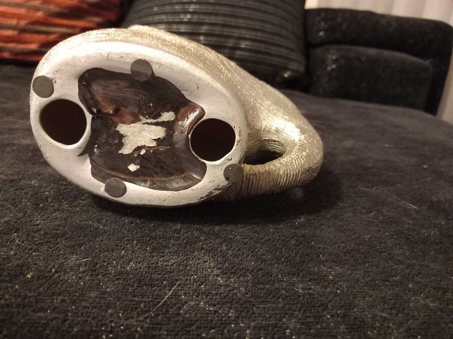 Elefante moderrnista em terracota