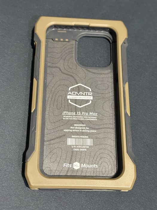 Захисний чохол на iphone 15 pro max JUGGERNAUT DEFENSE з кріпленням